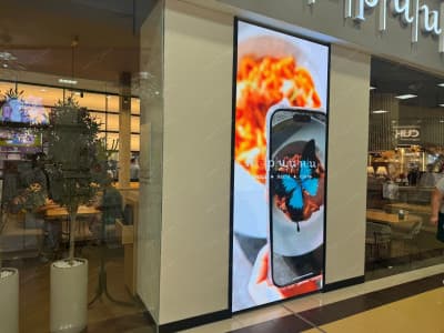 Светодиодный экран, ресторан Перчини